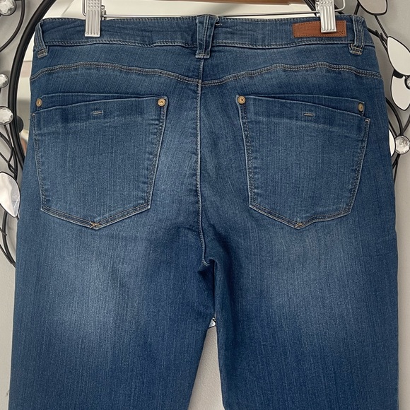 DEMOCRACY Jeans Freedom ankle skimmer Denim size 8 -C - Picture 13 of 14
